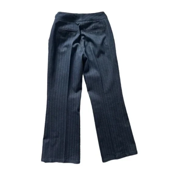 Etcetera 2 Piece Denim Pant Suit Set With Fringe Detail Size 4 - Picture 15 of 15